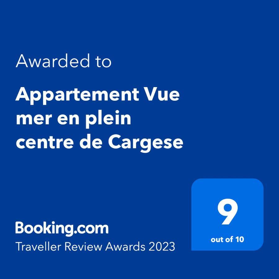 Appartement Vue Mer En Plein Centre De Каржез Экстерьер фото